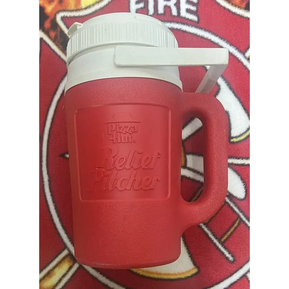 Vintage Pizza Hut Pepsi Logo 1/2 Gallon Thermos Water Cooler Jug by Igloo